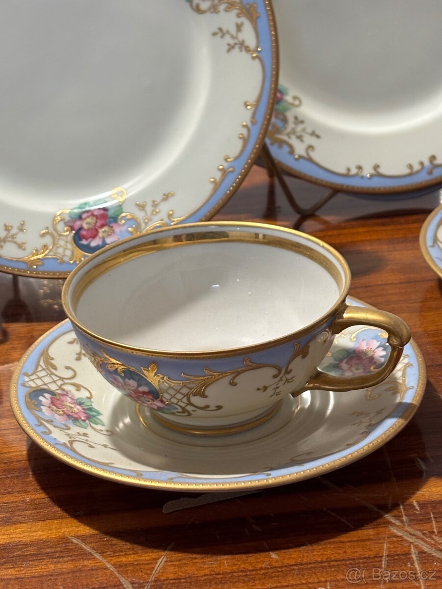 Porcelánový čajový servis - 6