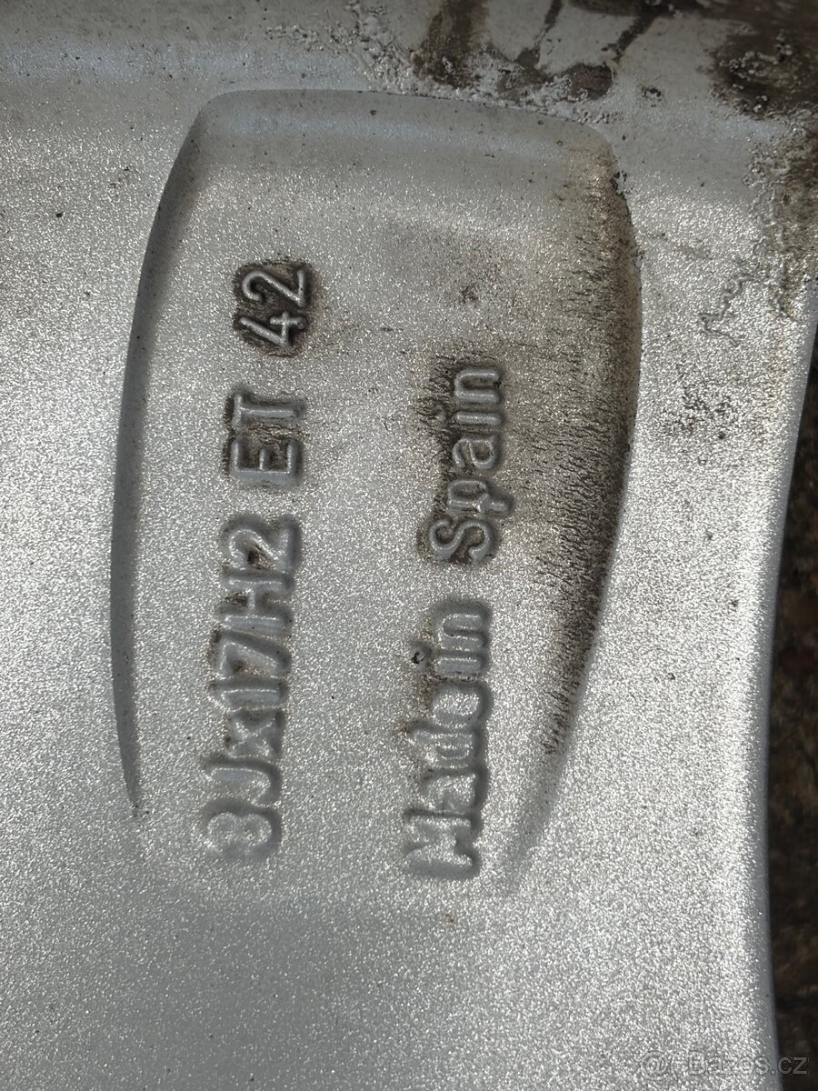 Alu kola 5x120 r17 - 6