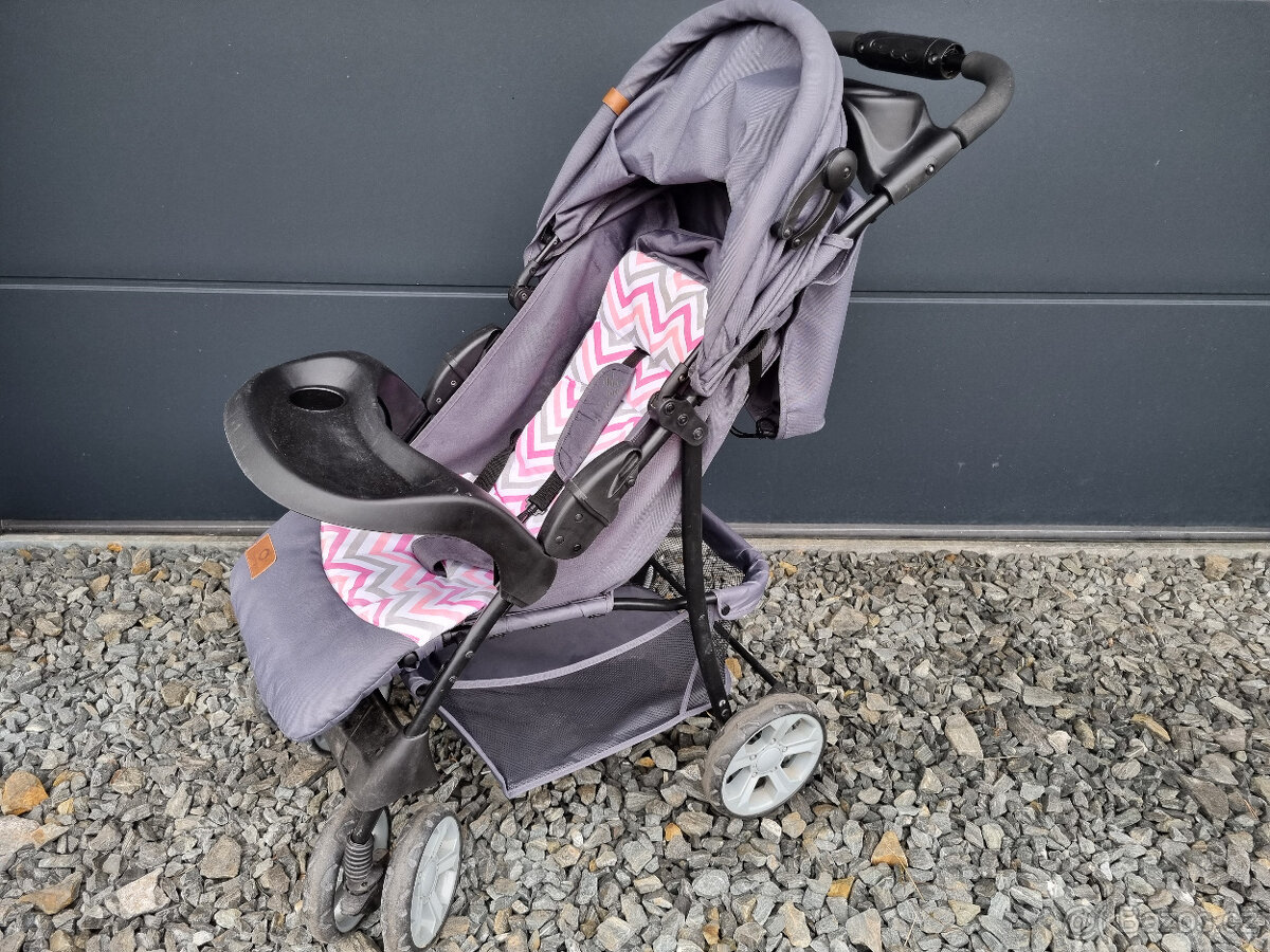 Sportovní kočárek Lionelo EMMA Plus (pink) - 6