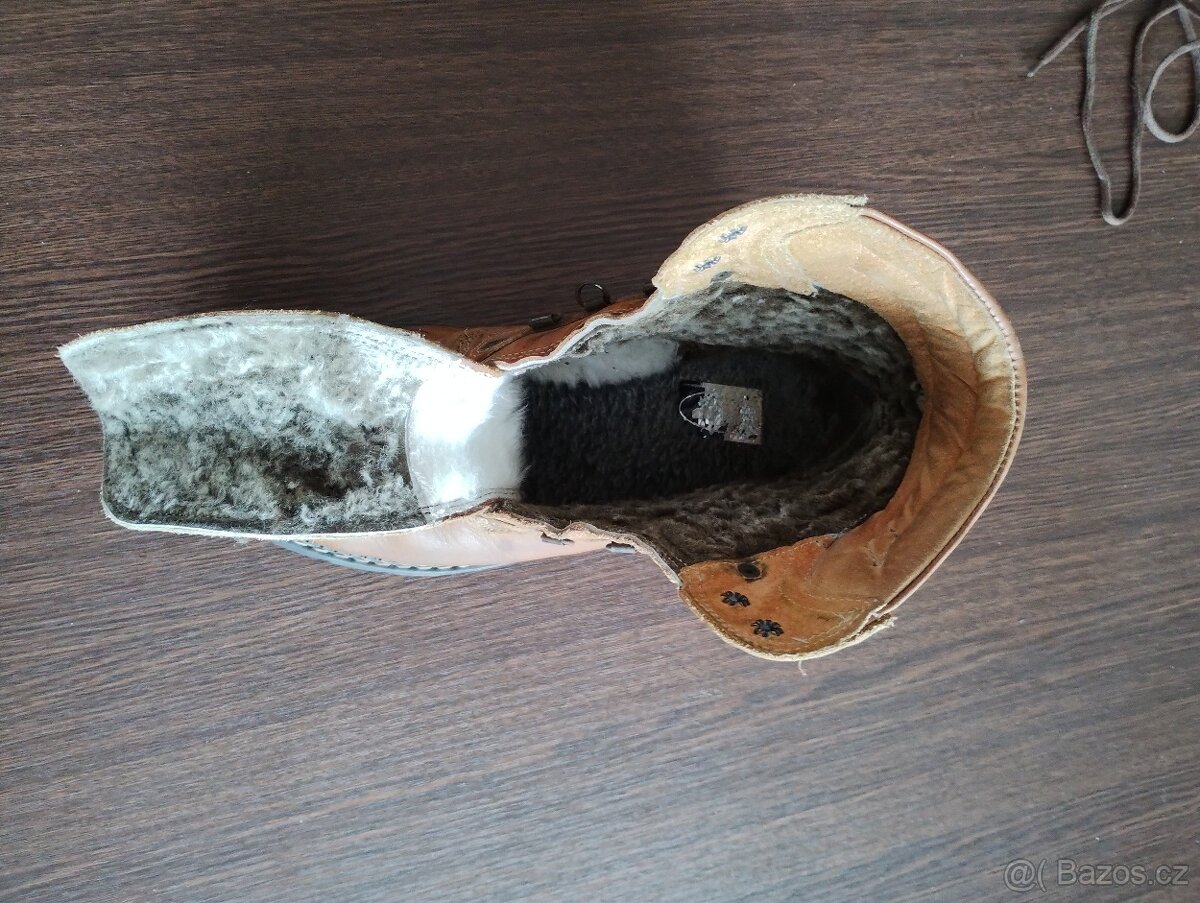 Zimní boty kožené 40 - 6