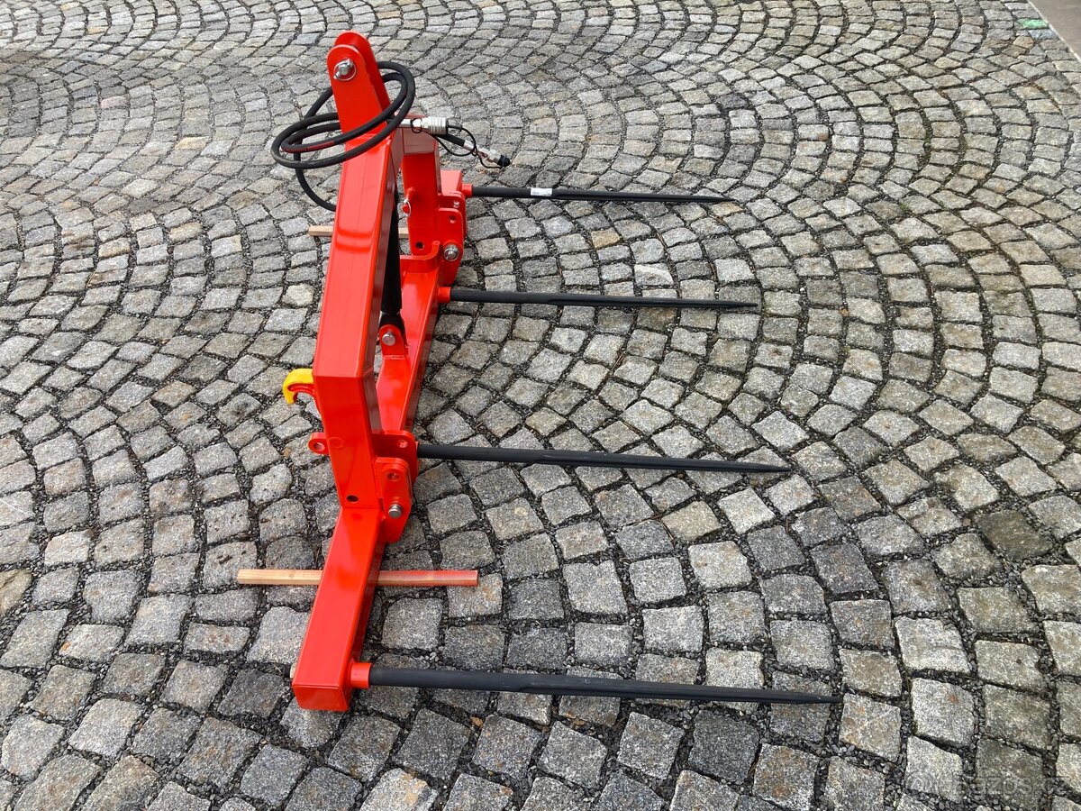 Nosič balíků-sklápěcí hroty/Špice na balíky/Vidle na balíky - 6