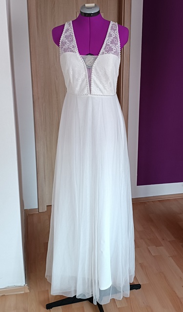 Svatební šaty zn. Bodyflirt Boutique vel.36/38 nové FRÝDLANT - 6