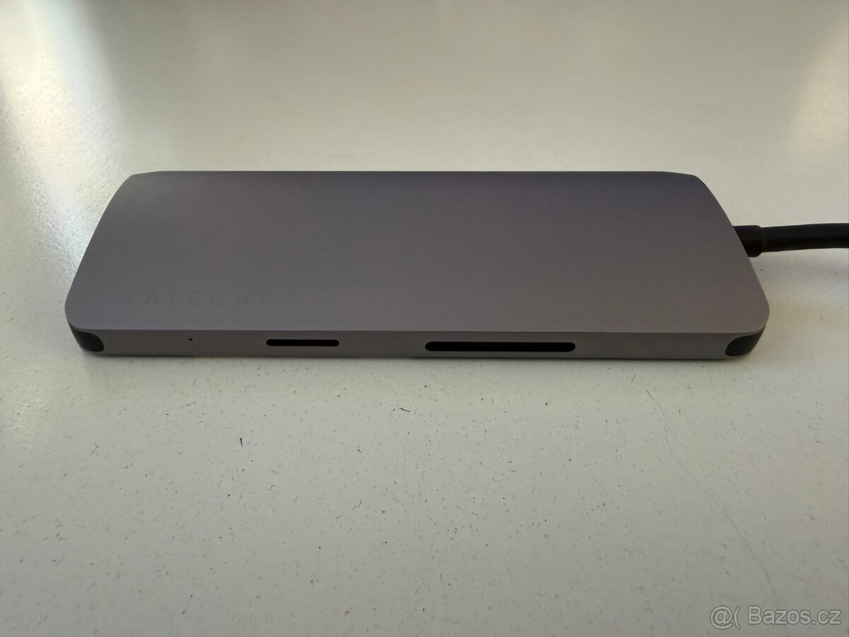 MAC Satechi USB-C Dual Multimed Adapter Space Grey - 6