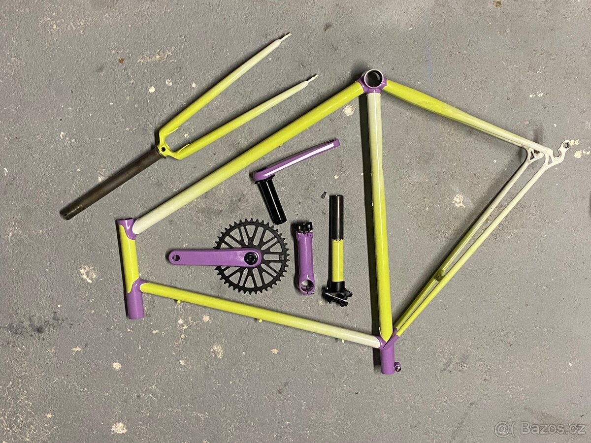 Šírer silniční rám XL (oria ocel), SRAM etap / Axs - 6