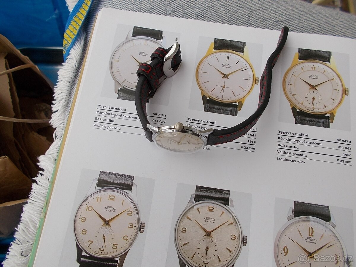 jaknove luxusni nenosene hodinky prim traktor 1960 funkcni - 6