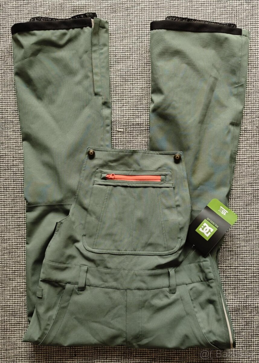 DC CRUSADE BIB pants snowboardové lyžařské kalhoty, nové - 6