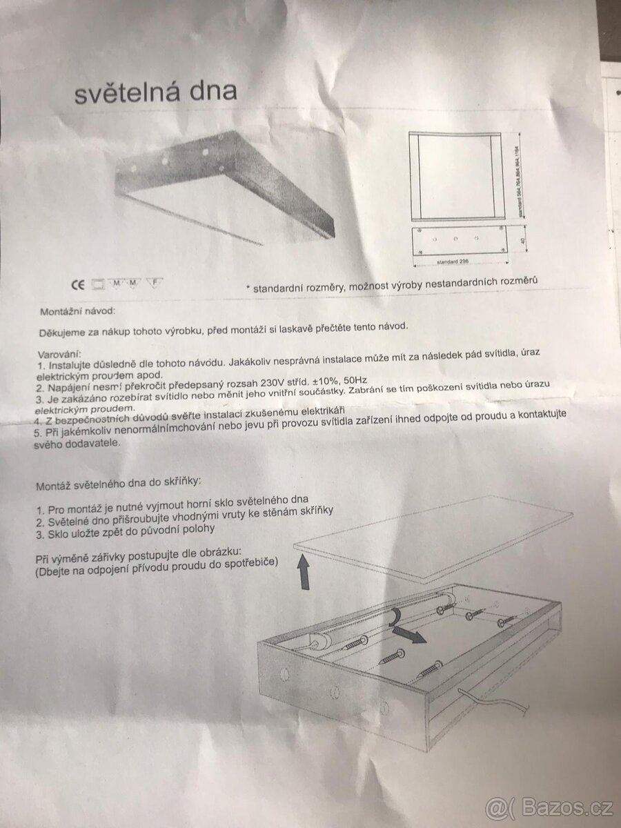 Světelná dna do kuchyně - 6