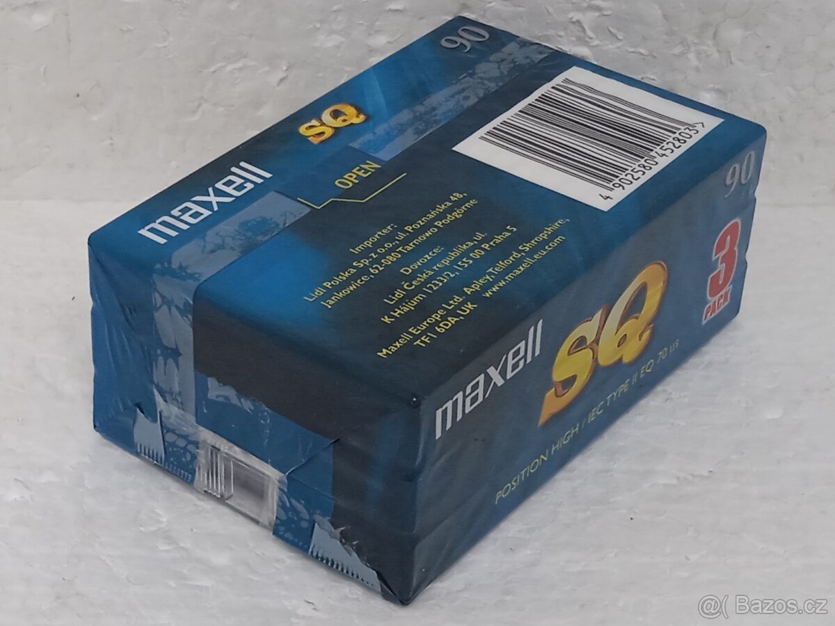 3x MAXELL SQ-90 Retro Audiokazeta - 6