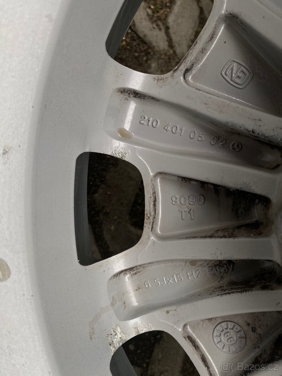 Alu kola Mercedes R15, 5x112, ET37 - 6