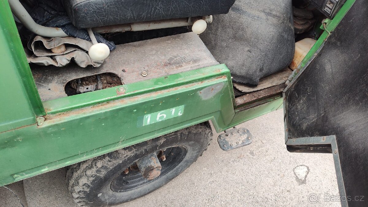 Multicar M25 sklápěč radlice kropicí lišta kropička - 6