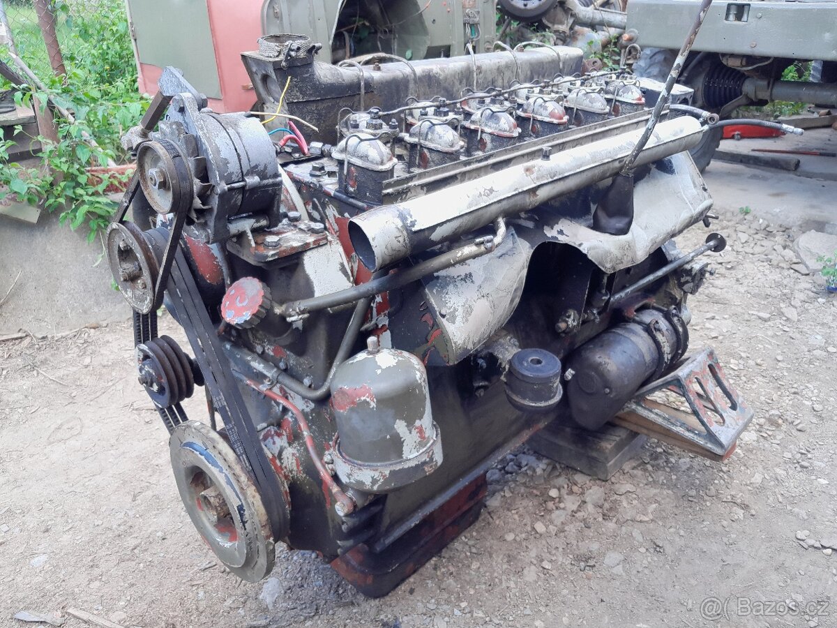 Praga V3S M2 motor - 6