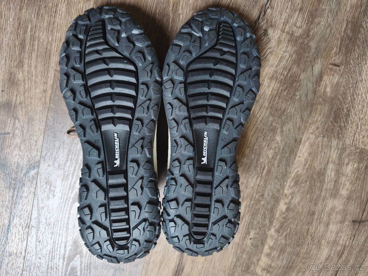 Nové kožené trekovky ECCO MICHELIN v.40 - 6