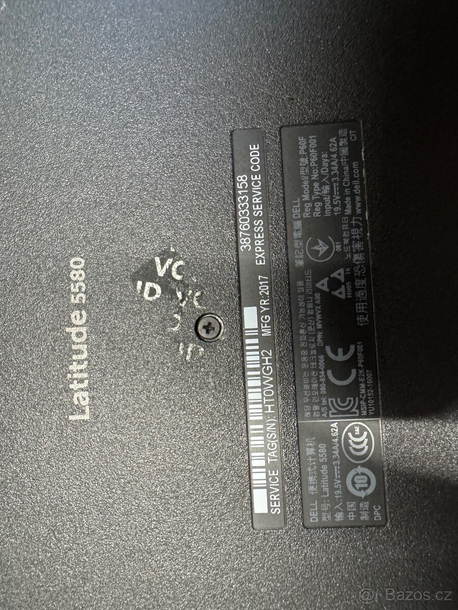Notebook Dell Latitude 5580 - i5, 8GB RAM, 512GB SSD - 6