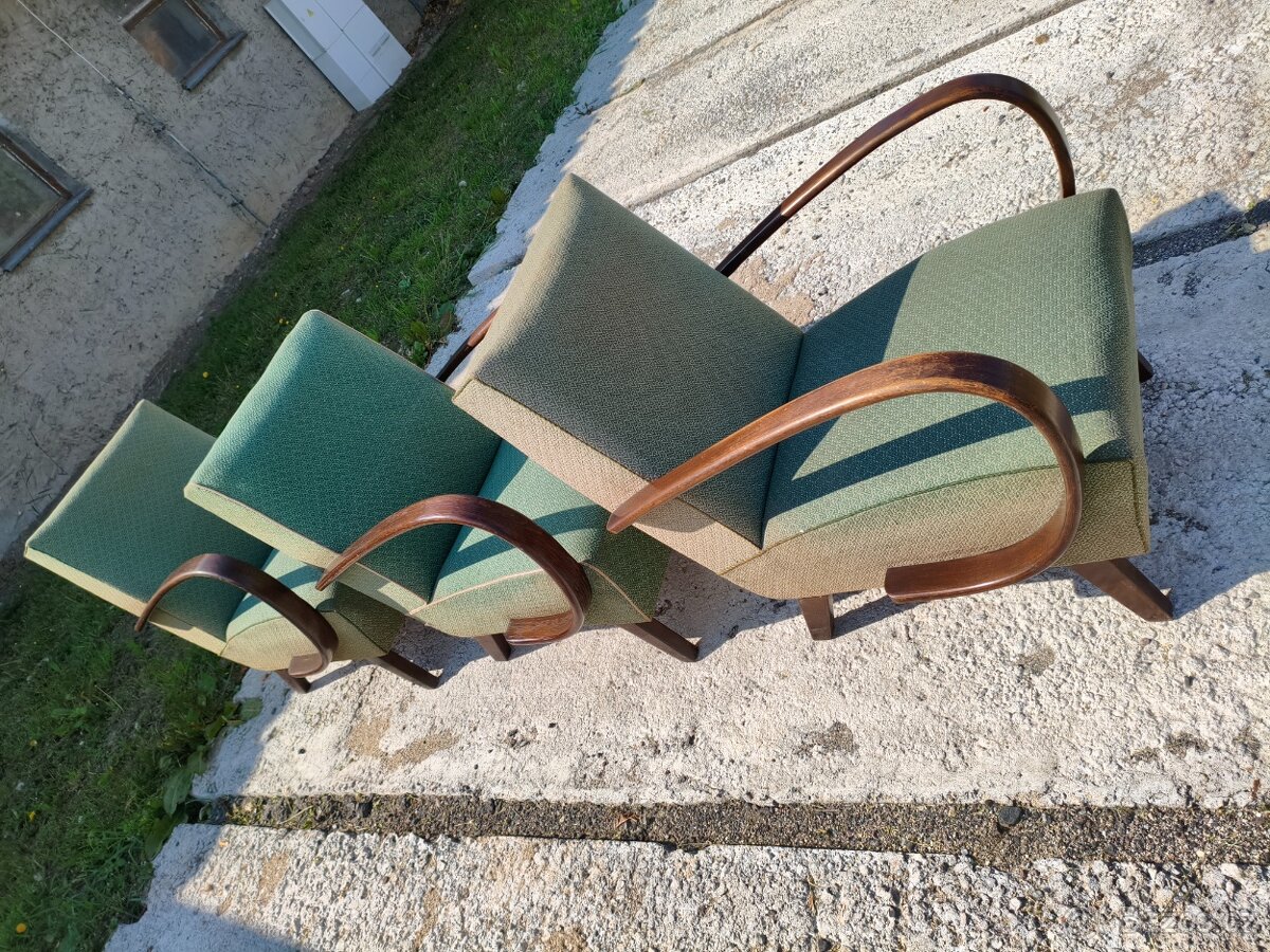 Halabala 3x křesla (kanady) - 6