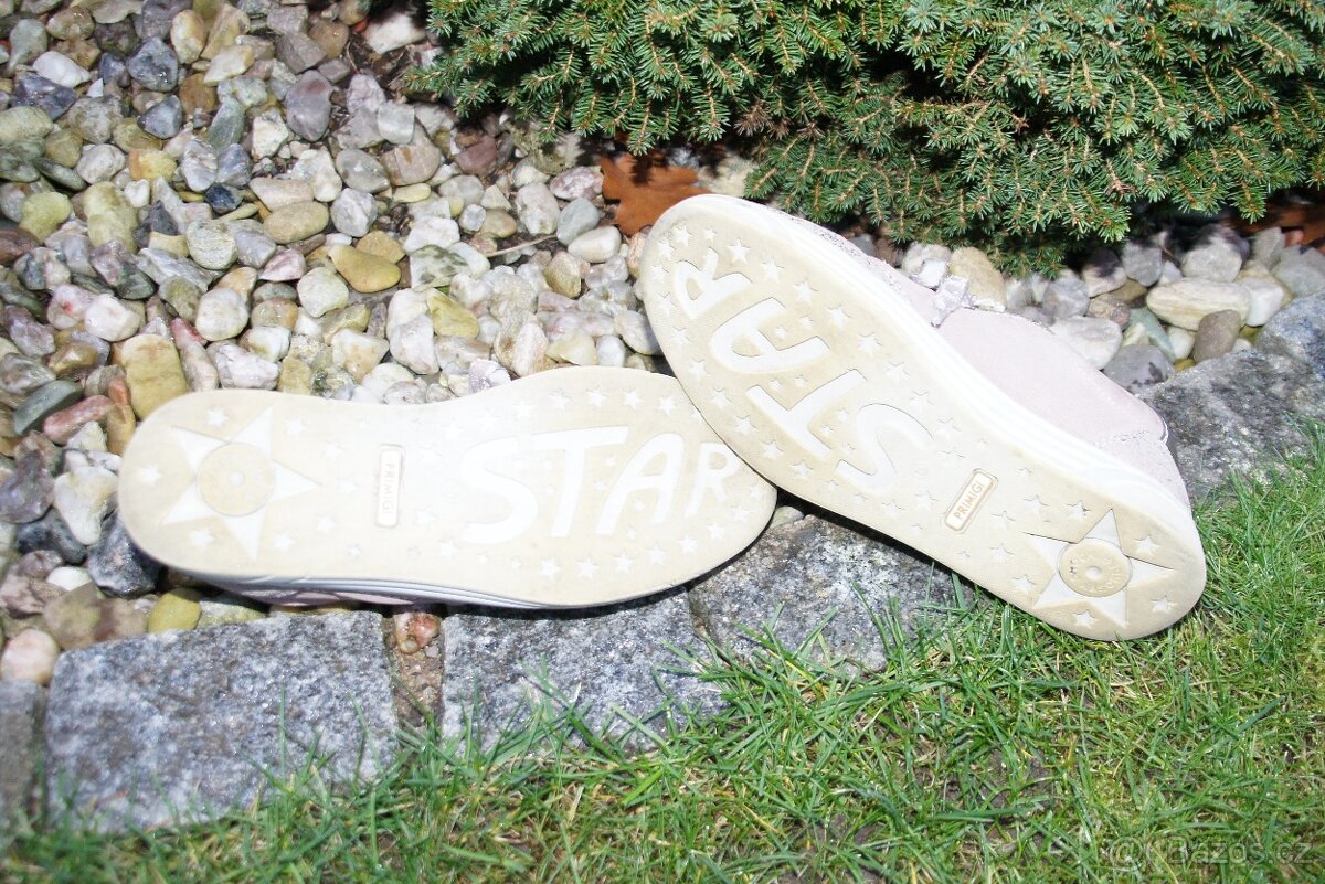 Dívčí růžové boty Primigi - vel. 35 - 6