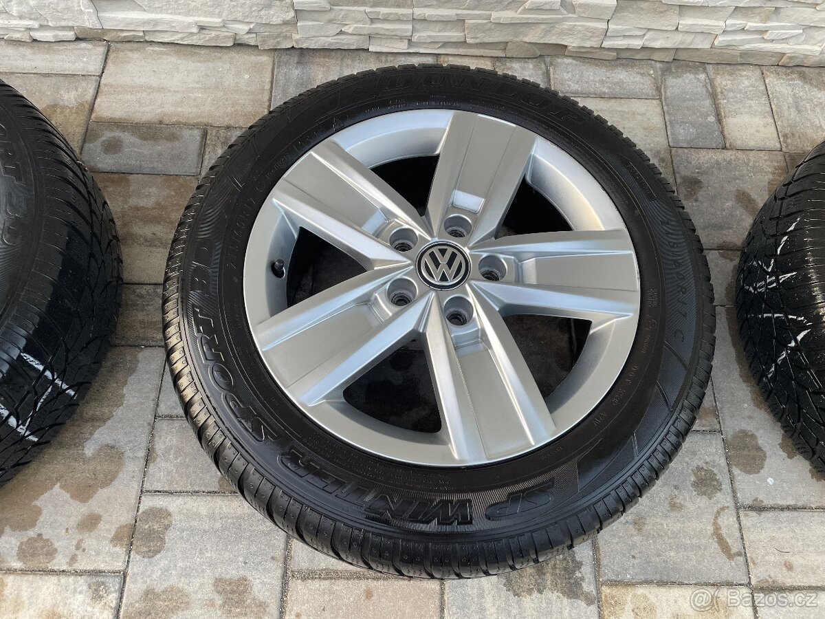 Original VW zimní alu kola R17 DEVONPORT T5 T6 T6.1 Multivan - 6