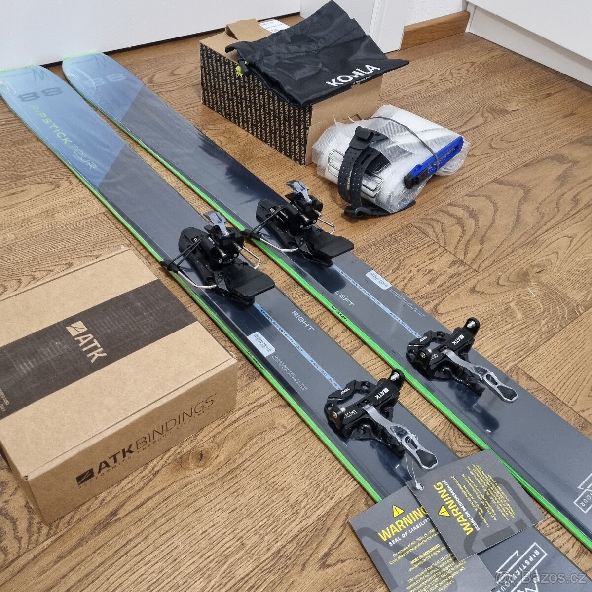 Nový skialp set Elan Ripstick Tour 88W + viazko + pasy Kohla - 6