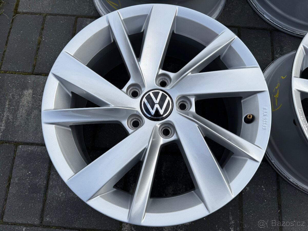 Alu kola 5x112, 6,5Jx16, ET46, perfektní stav. - 6