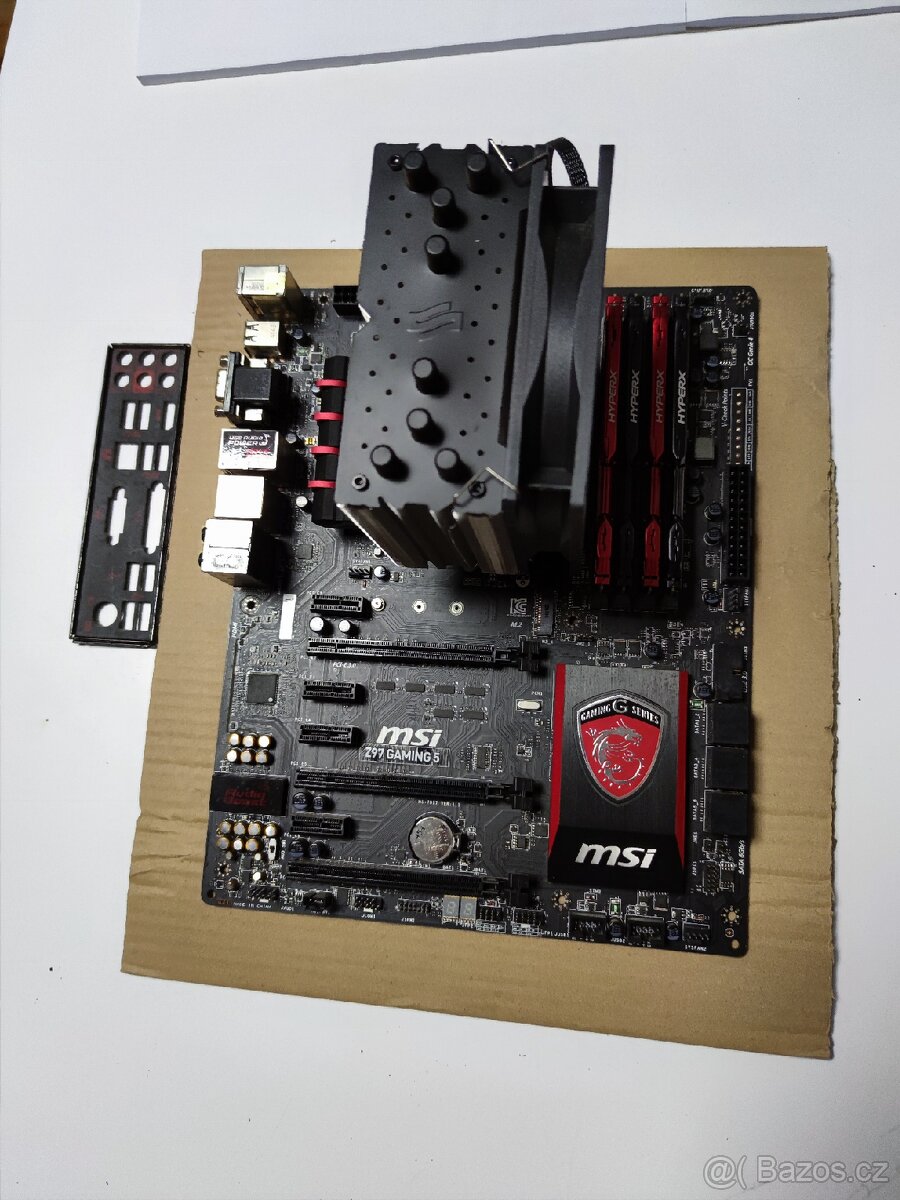 Kombo deska+CPU+ram a chladič - 6