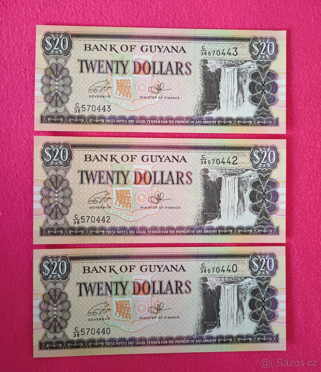 GUAYANA - 20 Dollars - 6