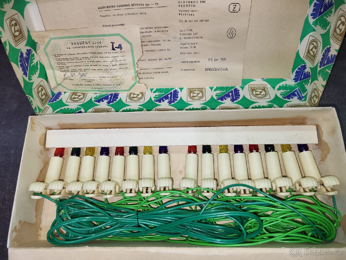 Retro vánoční osvětlení 112 - 6