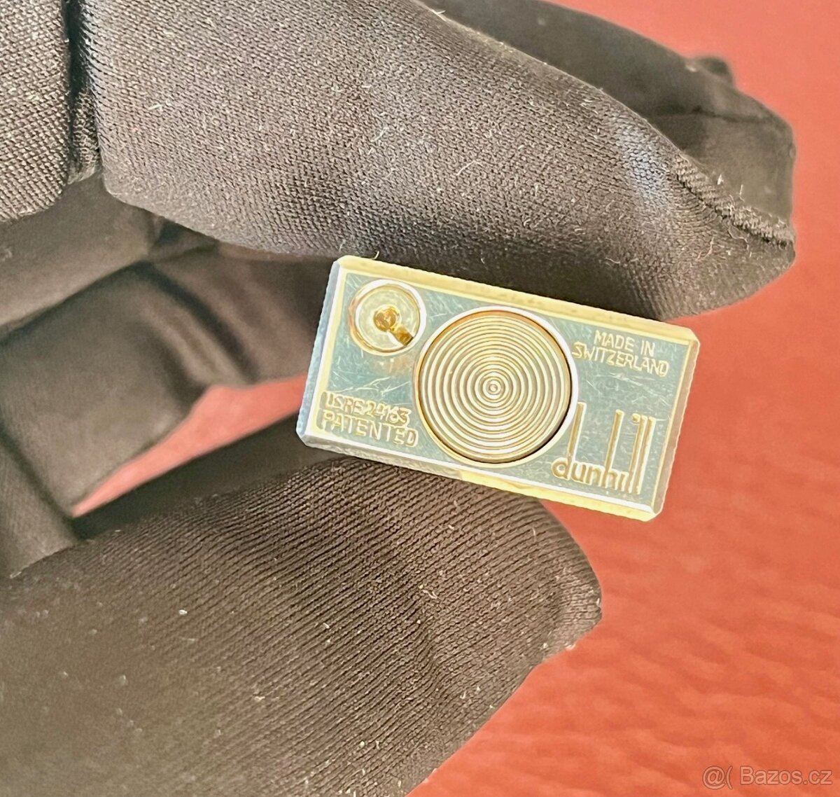 🔥 Dunhill Rollagas Zapalovač 80' léta, vzor Barley 🇨🇭 - 6