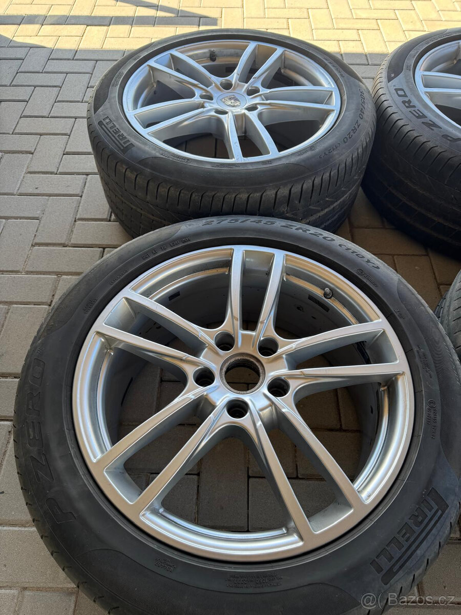 r20 origo alu porsche, dvourozměr, letní pneu pireli - 6