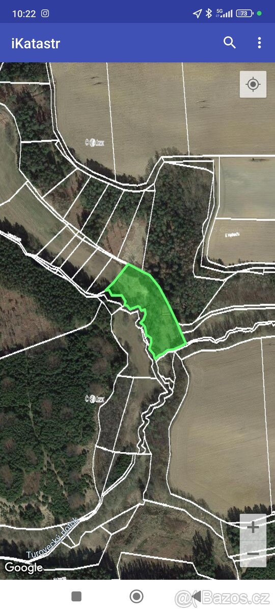 Pozemky pro možnou výstavbu rybníka nebo tůní - 6