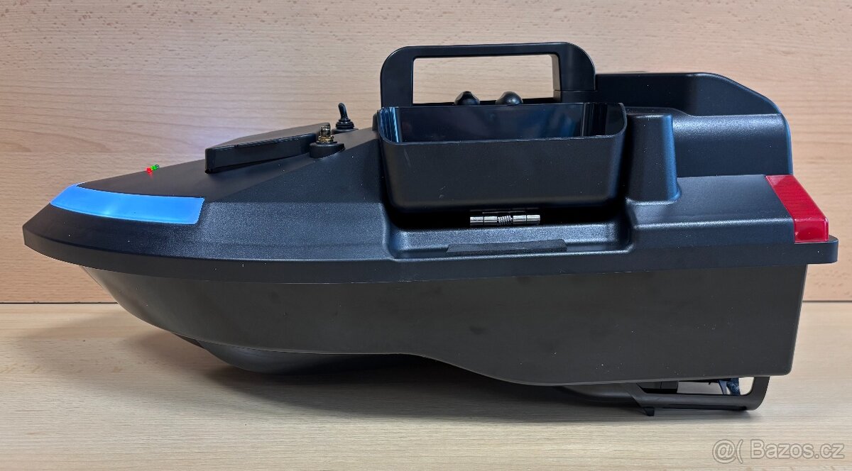 Tříkomorová ČERNÁ loďka s GPS s bater 12000mAh včetněObalu - 6