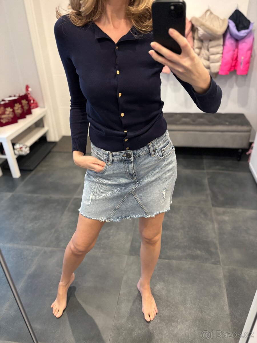 Set 3v1 - riflová sukně Calvin Klein - 6