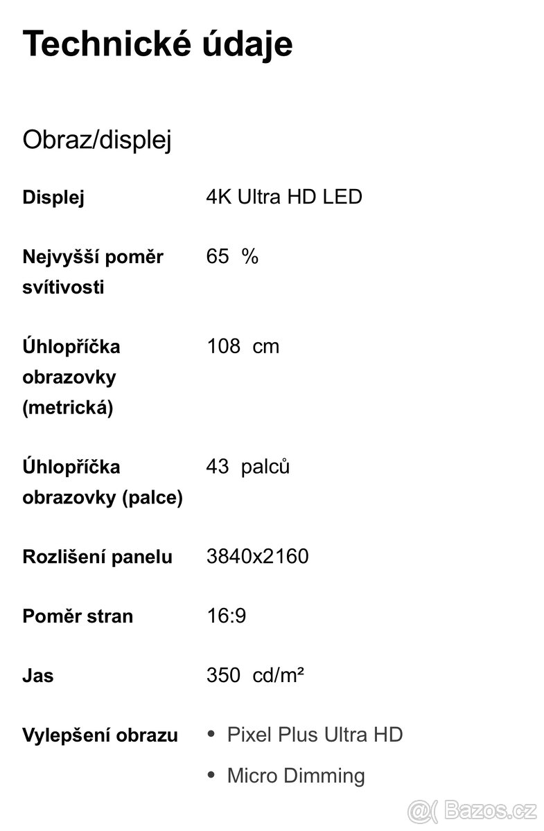TV Philips 43PUS6101/12 - 6