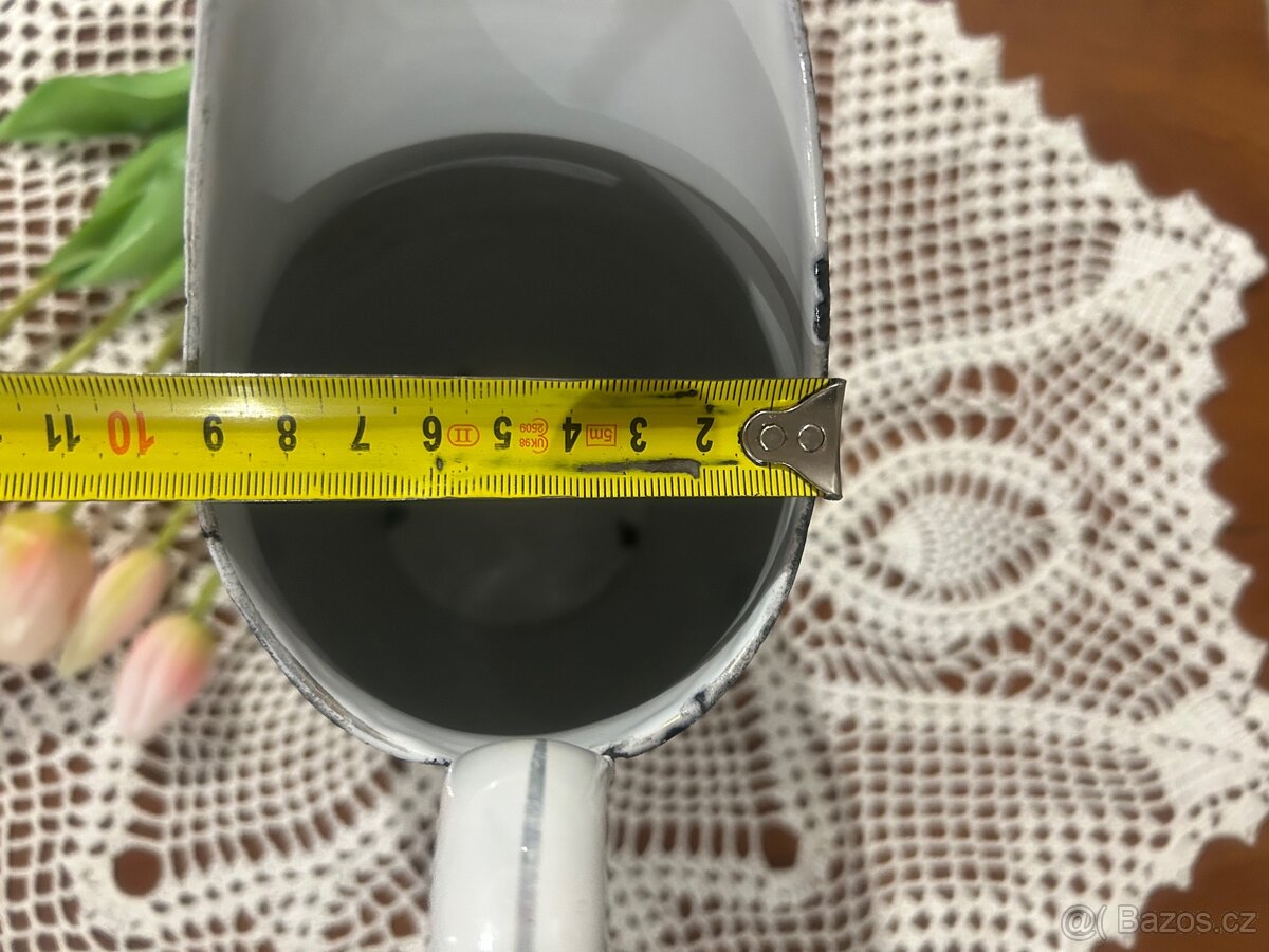 Starý smaltovaný džbán - 6