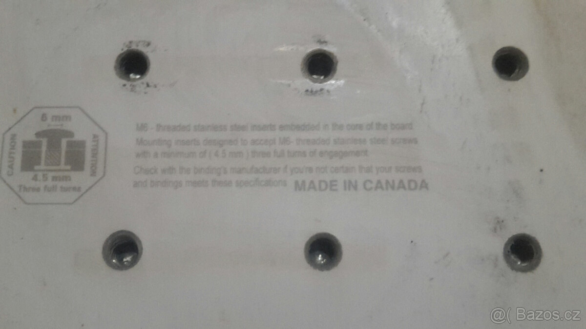 Snowboard Atlantis 154, vázání Nitro Raiden - 6