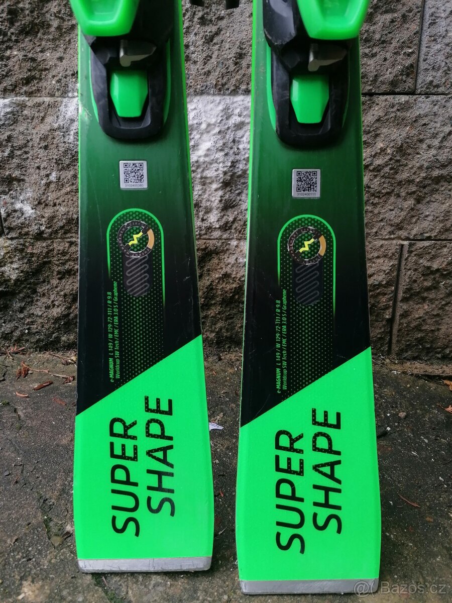 HEAD SuperShape E-Magnum 149cm r-9,8. Model 22/23 - 6