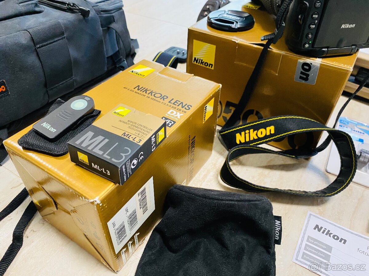 Nikon D5000 + kompletní výbava - 6