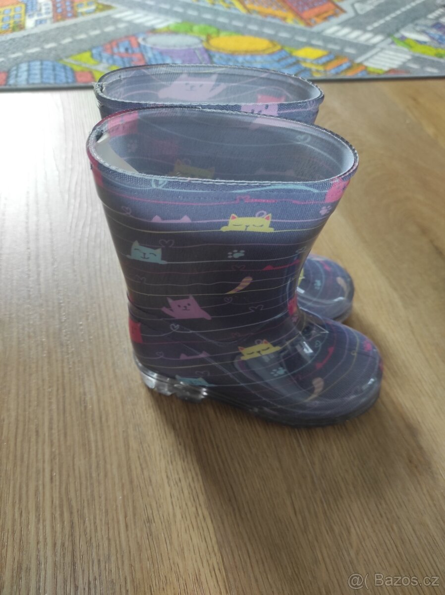 Dětské holínky PVC Pidilidi velikost 23 - 6