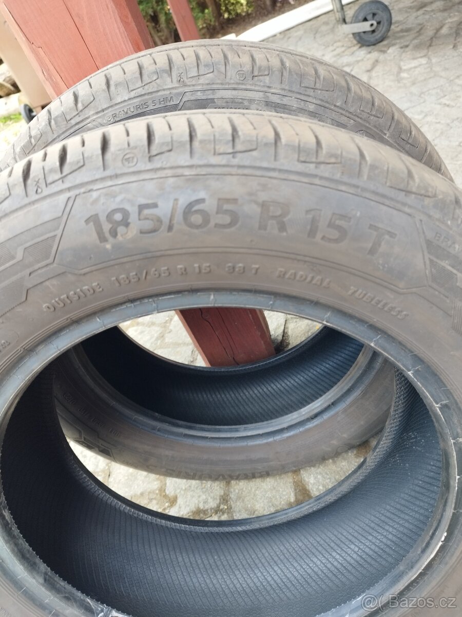 Barum Bravuris 185/65 R 15 T vzorek 7+mm - 6