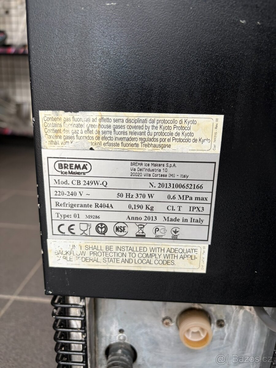 Výrobník ledu - Brema CB 249W - 6