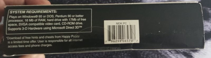 Série MDK PC - 6
