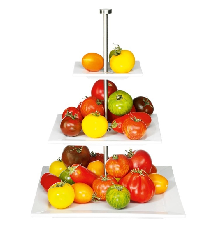 3-patrový Etažér ASA Selection 34x34 cm, výška 46 cm - 6