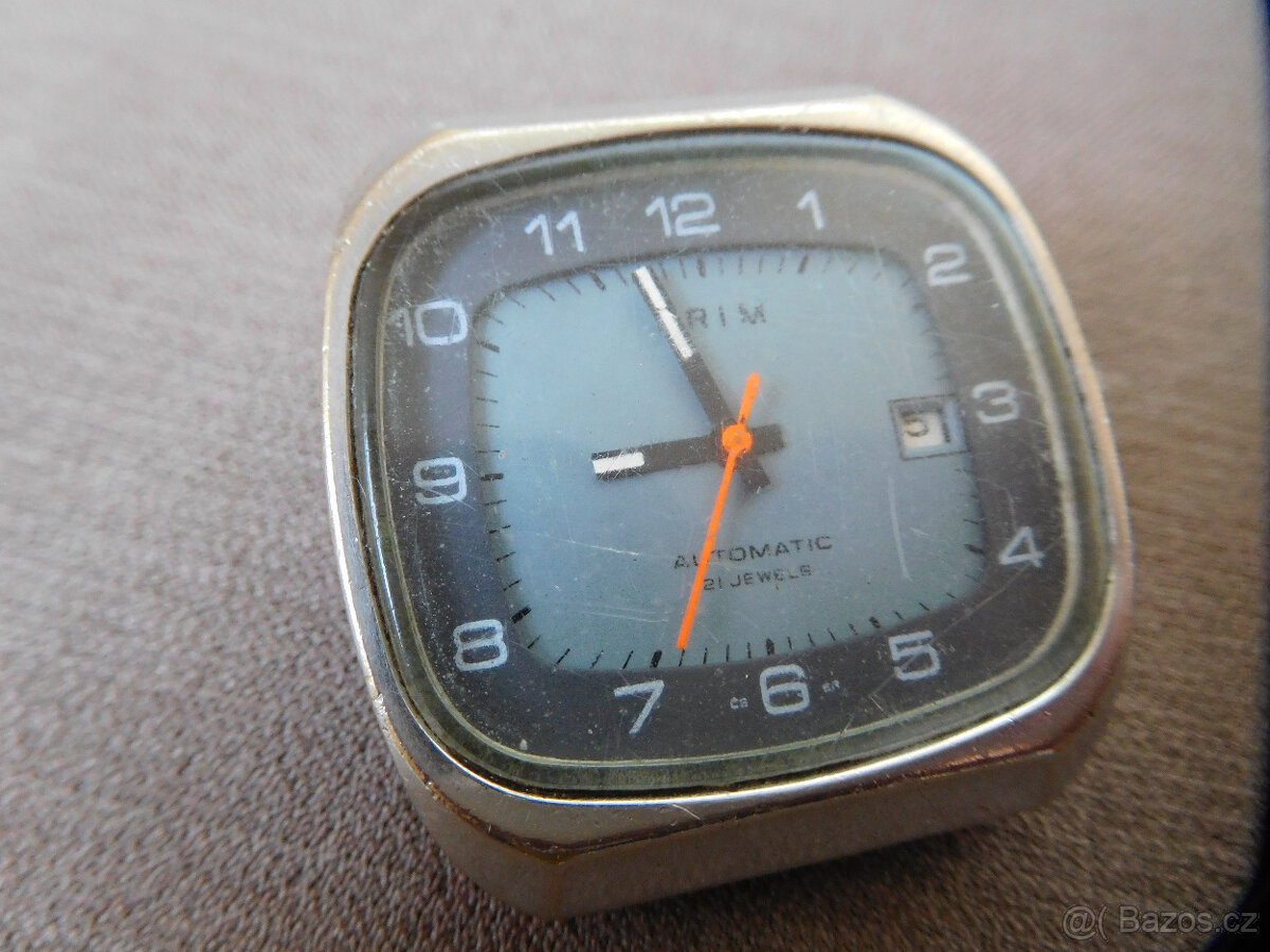 HODINKY PRIM AUTOMATIC 21 JEWELS - TELEVIZE - 6