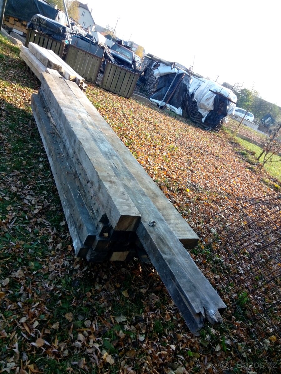 Staré tesané trámy, trámy - 6