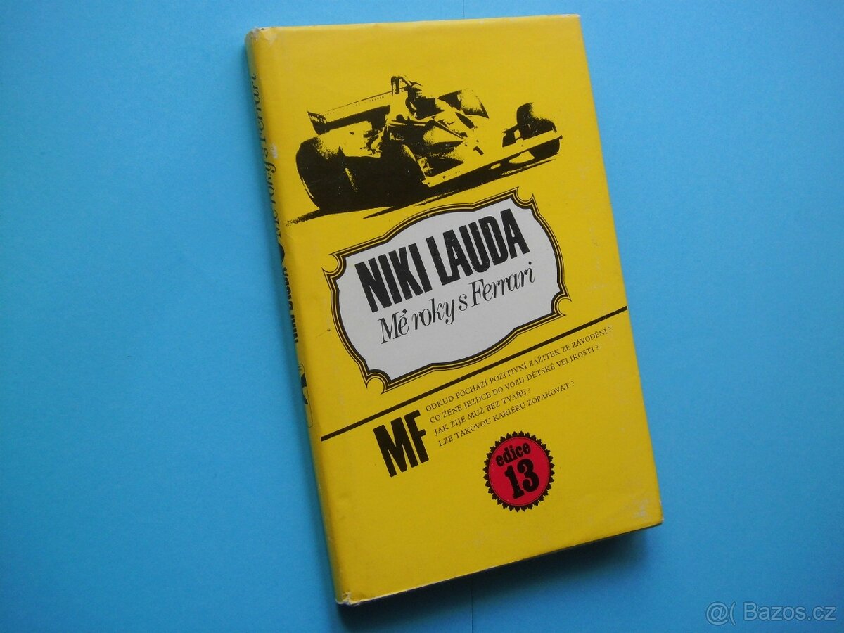 AUTA: E.Ferrari,L.Iacocca+Vozy Velkých cen,N.Lauda,Dakar ad. - 6