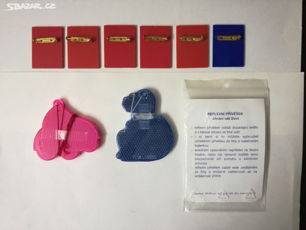 BESIP - odznaky, odrazky, přívěšek - 6