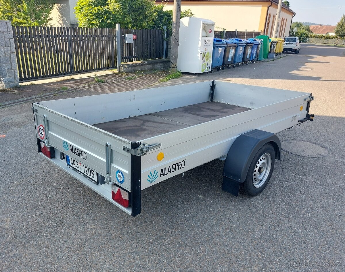 naklápěcí přívěsný vozík - 6