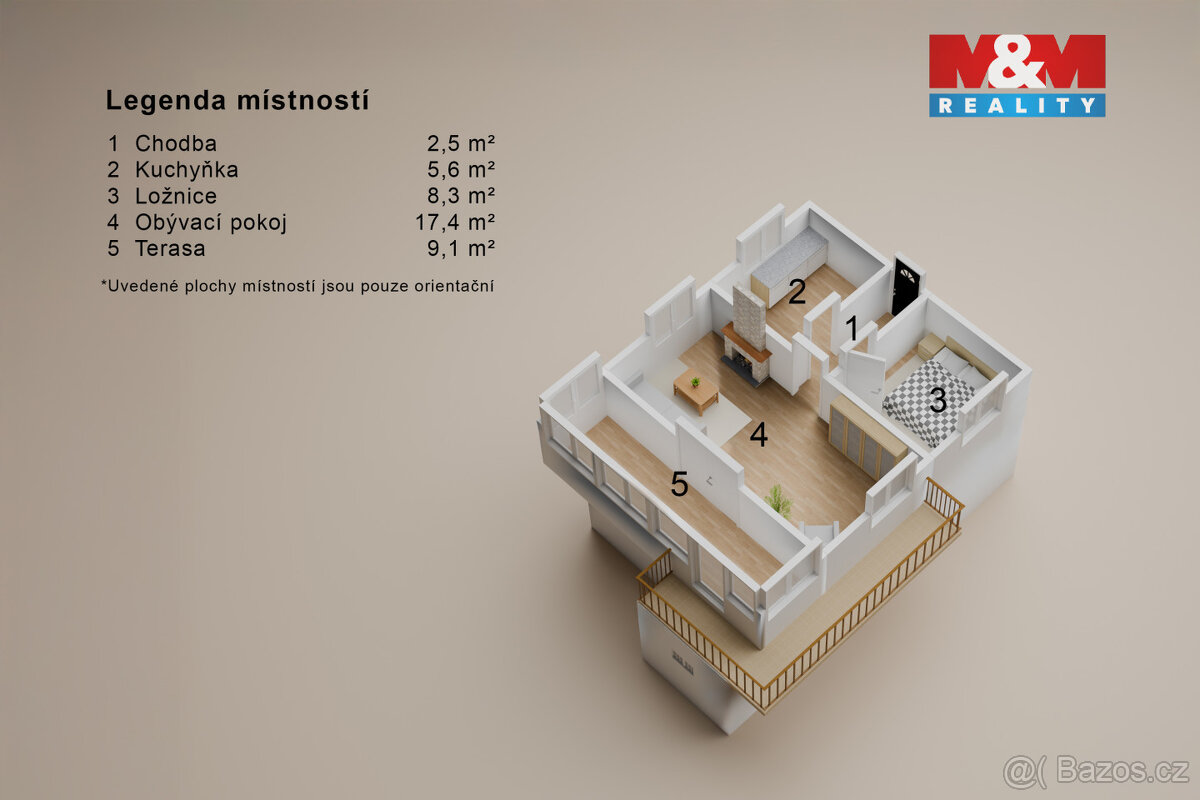 Prodej chaty, 79 m², Sýkořice - 6