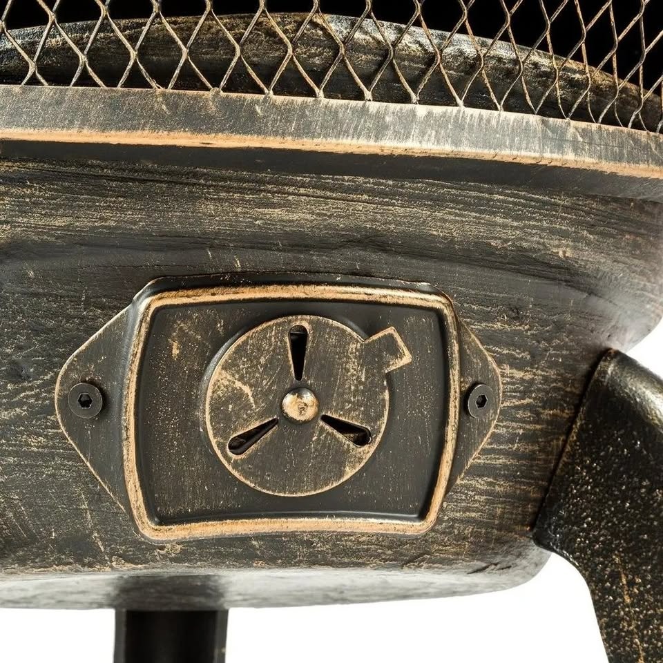 Vintage venkovní krb/kamna 115 cm - 6