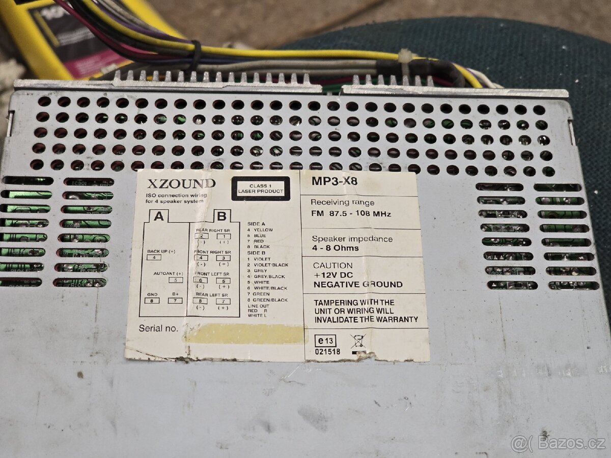 Staré autorádio XZOUND - 6