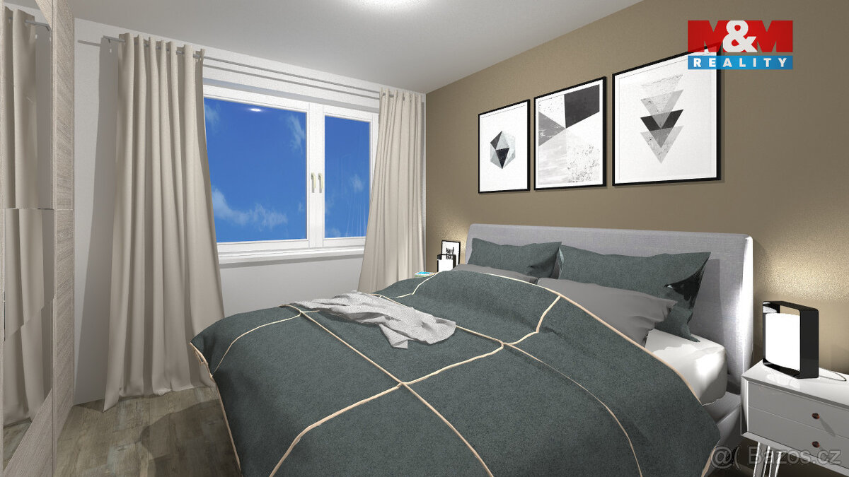 Prodej bytu 4+1, 79 m², DV, Litvínov, ul. Luční - 6