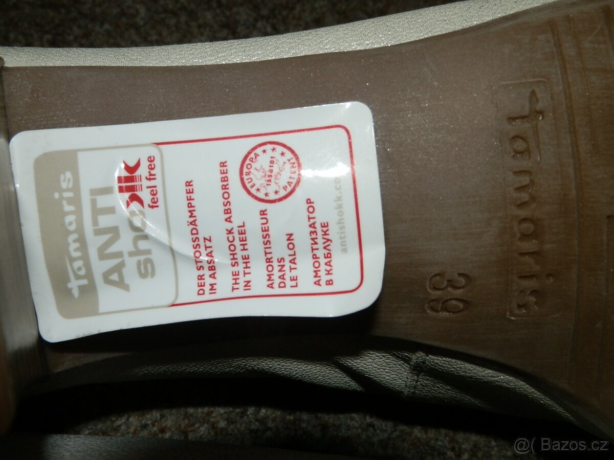 Kožené botky zn.Tamaris vel.39 - 6